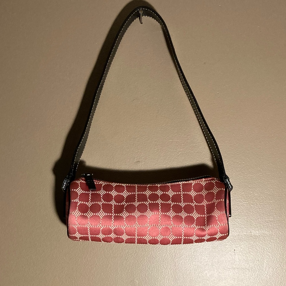 Kate Spade vintage round cylinder mini shoulder bag